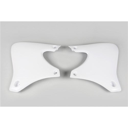 UFO YAMAHA RADIATOR SHROUDS YZ/WR400F 98-00 WHT