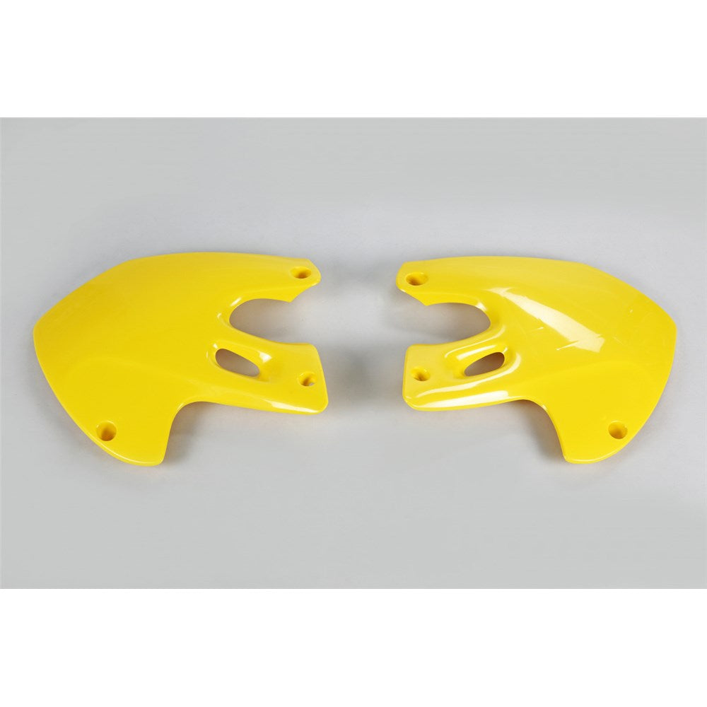 /UFO SUZUKI RADIATOR SHROUDS RM125/250 99-00 YEL