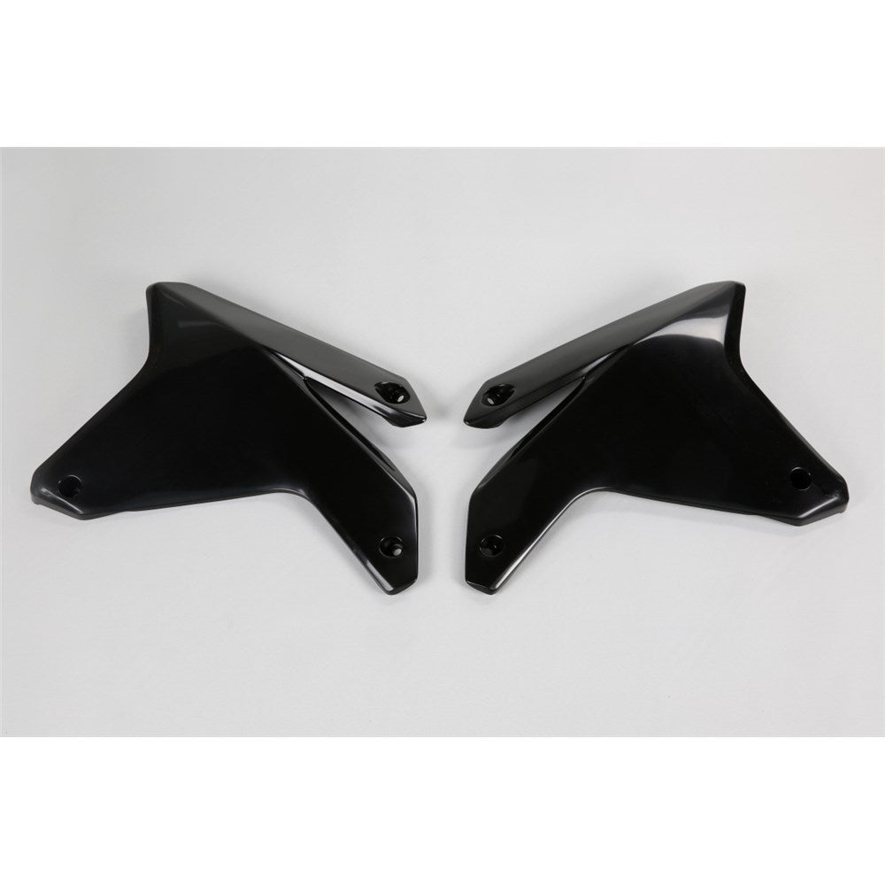 UFO SUZUKI RADIATOR SHROUDS RMZ450 05-06 BLK [ONC01]