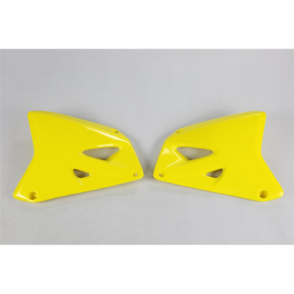 UFO SUZUKI RADIATOR SHROUD RM125/250 01-25 (YEL 01-18)