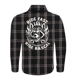 Joe Rascal Kevlar Riding Flannel Jacket – Ride Fast, Ride Rascal
