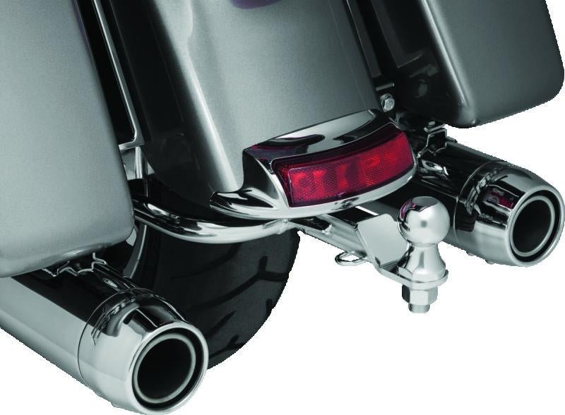 Kuryakyn Receiver Hitch 14-up Touring Models Black & Chrome