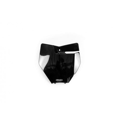 UFO KTM FRONT NO. PLATE SX/SXF 16-18 (BLK) NO SX250-16
