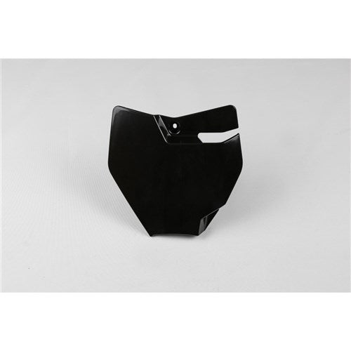 UFO KTM FRONT NO. PLATE 65SX 16-18 (BLK)