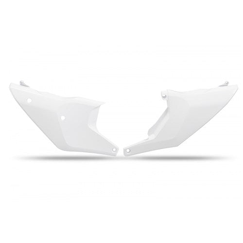 UFO HUSQVARNA SIDE PANELS LOWER PART TC 125/250 - TX 300 - FC 250/350/450 - FX 350/450 23-25 WHT