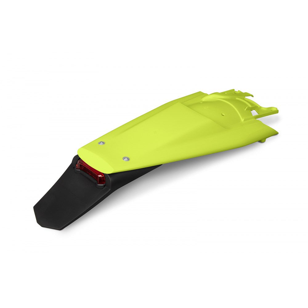 UFO HUSQVARNA REAR FENDER W/LED TE/FE150/250/300/350/450/501 24-25 YEL