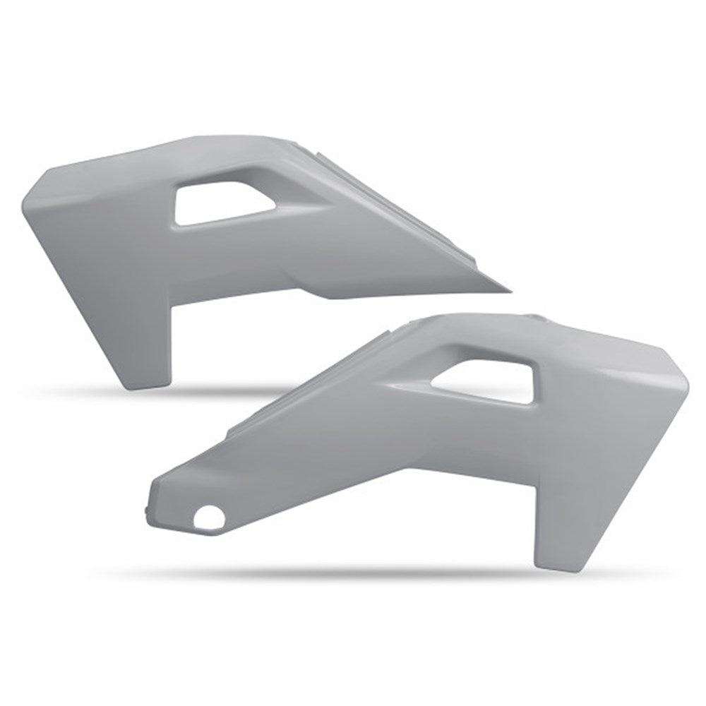 UFO HUSQVARNA RADIATOR COVERS TC125 25 GRY 23-25