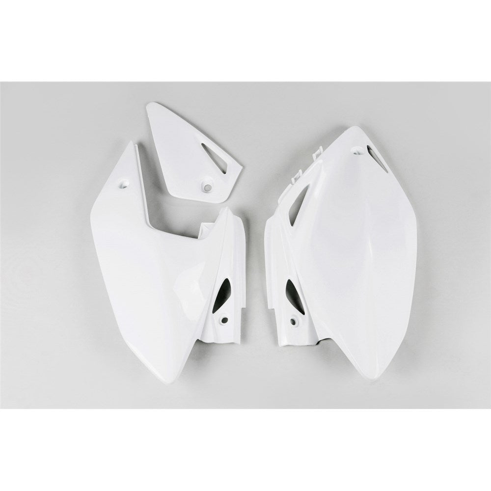 UFO HONDA CRF450X 05-16 SIDEPANELS WHT