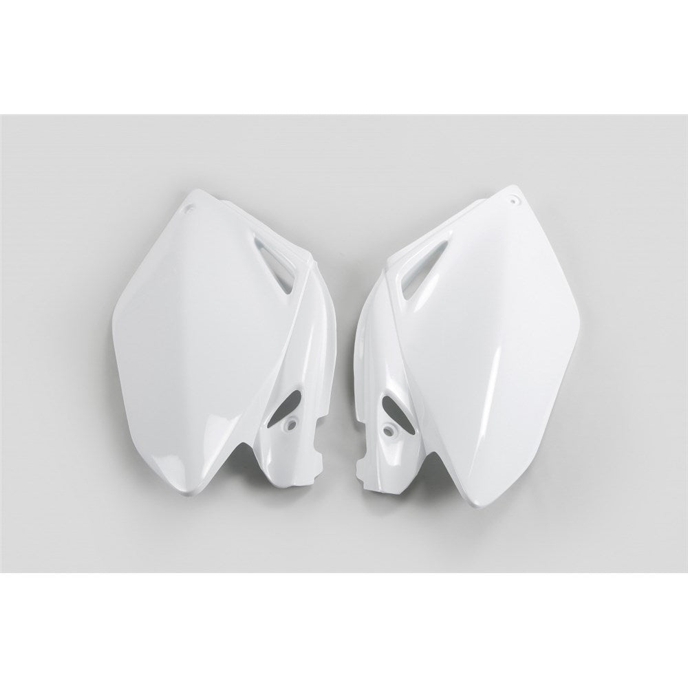 UFO HONDA CRF250R SIDEPANELS 06-09 WHT