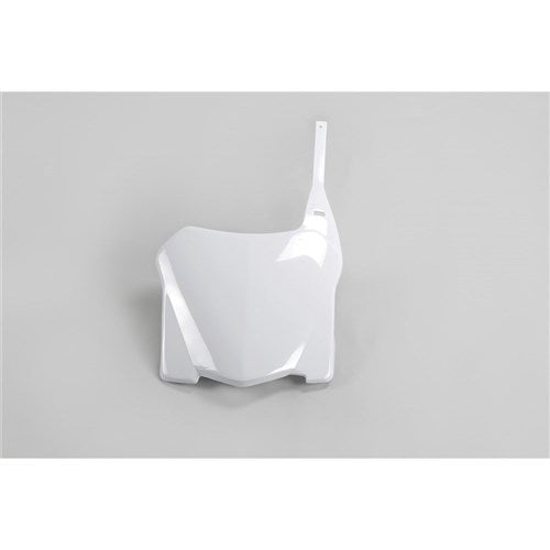 UFO HONDA FRONT PLATE  CRF250 08-09/450 2008 WHT
