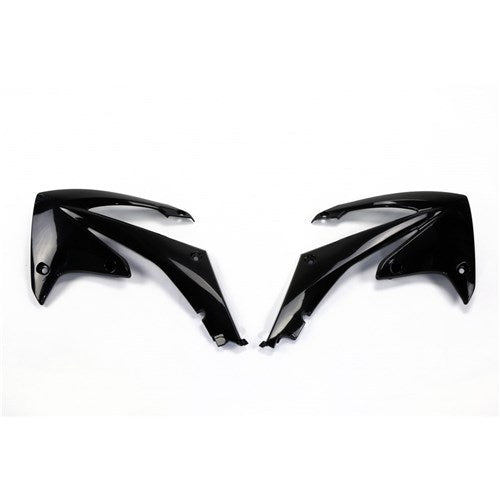 UFO HONDA RADIATOR SHROUDS CRF250R 10-13/450R 09-12 BLK #