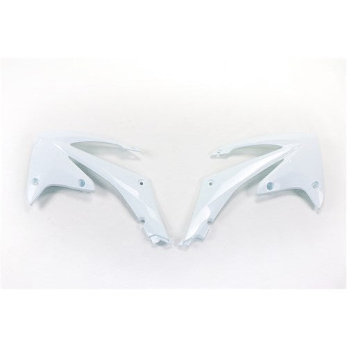 UFO HONDA RADIATOR SHROUDS CRF250R 10-13/450R 09-12 WHT