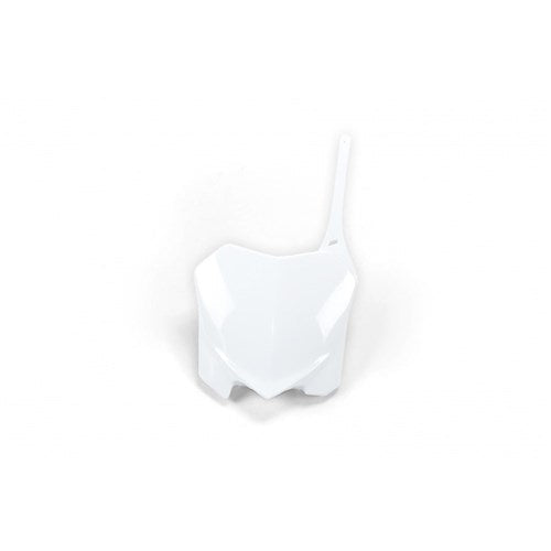 UFO HONDA FRONT PLATE CRF250R 10-13/CRF450R 09-12 WHT