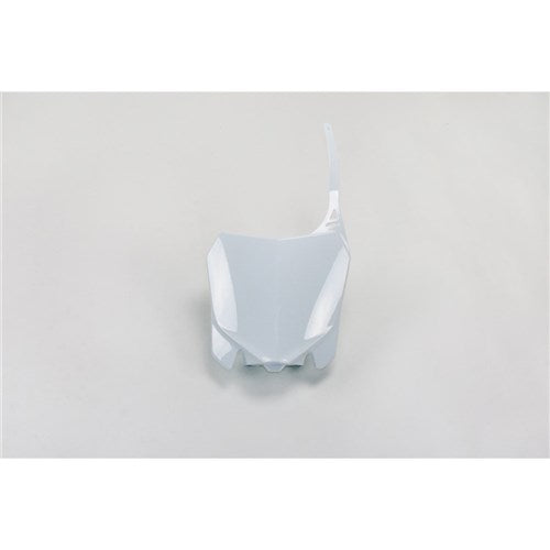 UFO HONDA FRONT NO. PLATE CRF250R 14-17/CRF450R 13-16 WHT