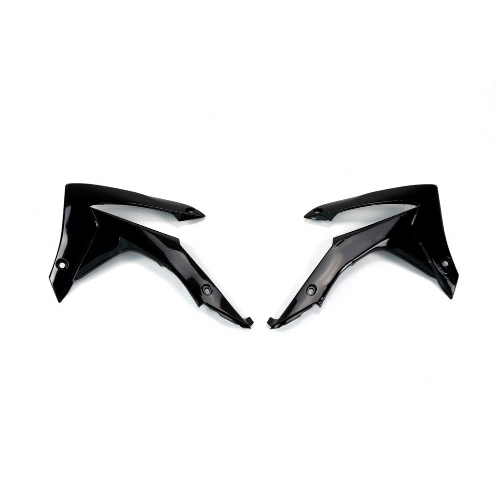 UFO HONDA RADIATOR SHROUDS CRF250R 14-17/CRF450R 13-16 BLK