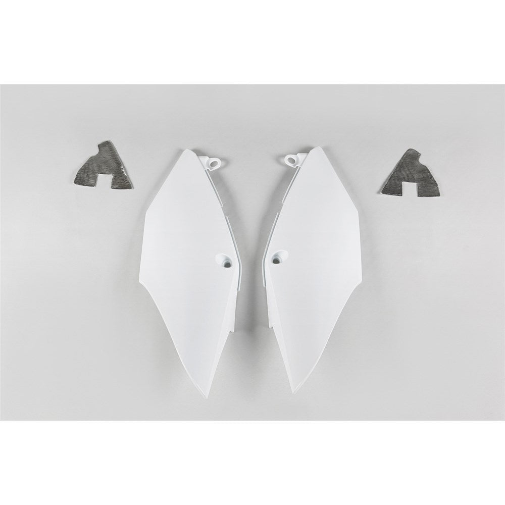 /UFO HONDA SIDE PANELS CRF250R 18/450R/RX 17-18 (WHT)
