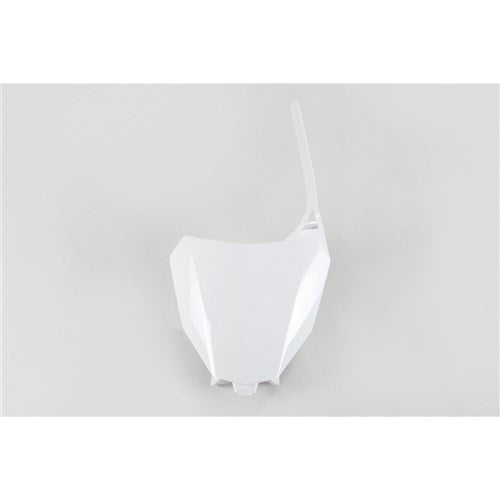 UFO HONDA FRONT NO. PLATE CRF250R 18/450R/RX 17-18 (WHT)