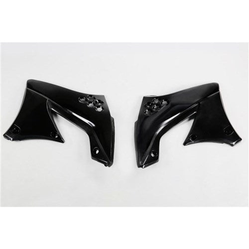 UFO KAWASAKI RADIATOR SHROUDS KX450F 10-11 WHT (041/047) # [ONC01]