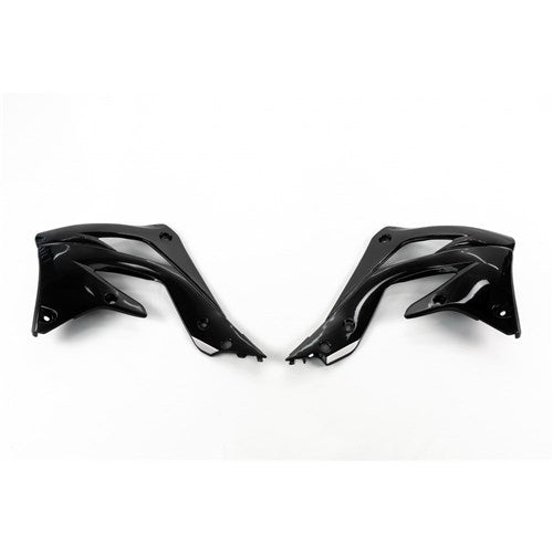 UFO KAWASAKI RADIATOR SHROUDS KX450F 12-15 BLK