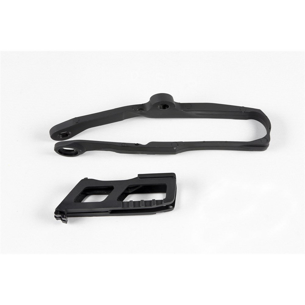 UFO KIT CHAIN GUIDE/S-ARM SLIDER KX250F 17-20 /KX450F 16-18 (BLK)
