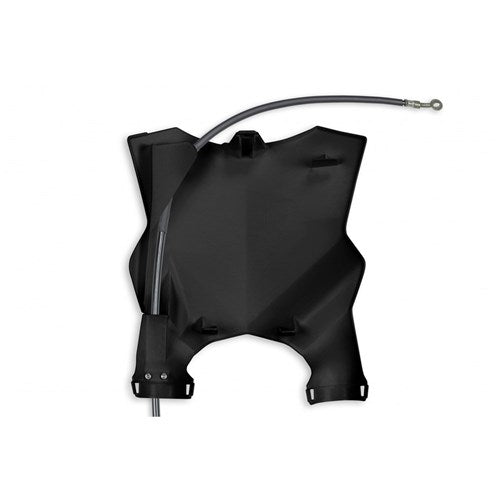 UFO KAWASAKI STADIUM FRONT PLATE KXF250 17-25 KXF450 16-25 BLK
