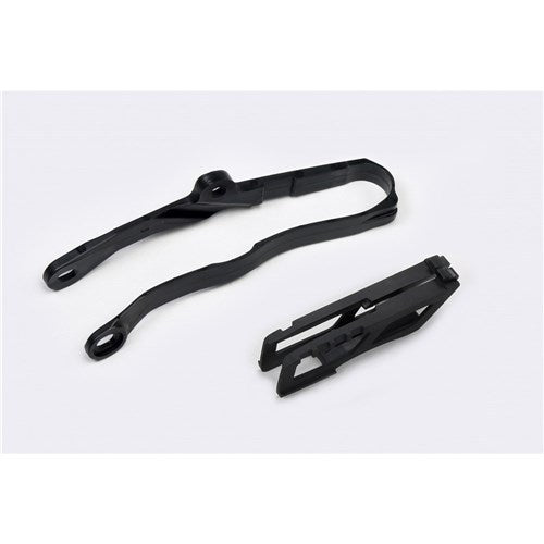 UFO KAWASAKI KIT CHAIN GUIDE/S-ARM SLIDER KXF250 17-25 KXF450 16-25 (BLK)