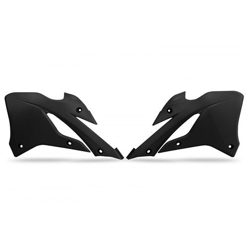 UFO KAWASAKI RADIATOR COVERS KX85 22-25 KX112 22-25 BLK