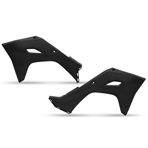 UFO KAWASAKI RADIATOR SHROUDSKX250F 25 / KX450F 24-25 BLK