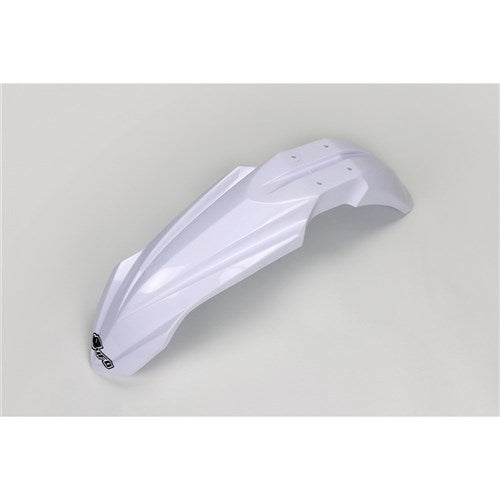 UFO YAMAHA FRONT FENDER YZ125/250 15-21/YZF250 10-18/450 10-17/WRF250 15-19/450 12-18 WHT