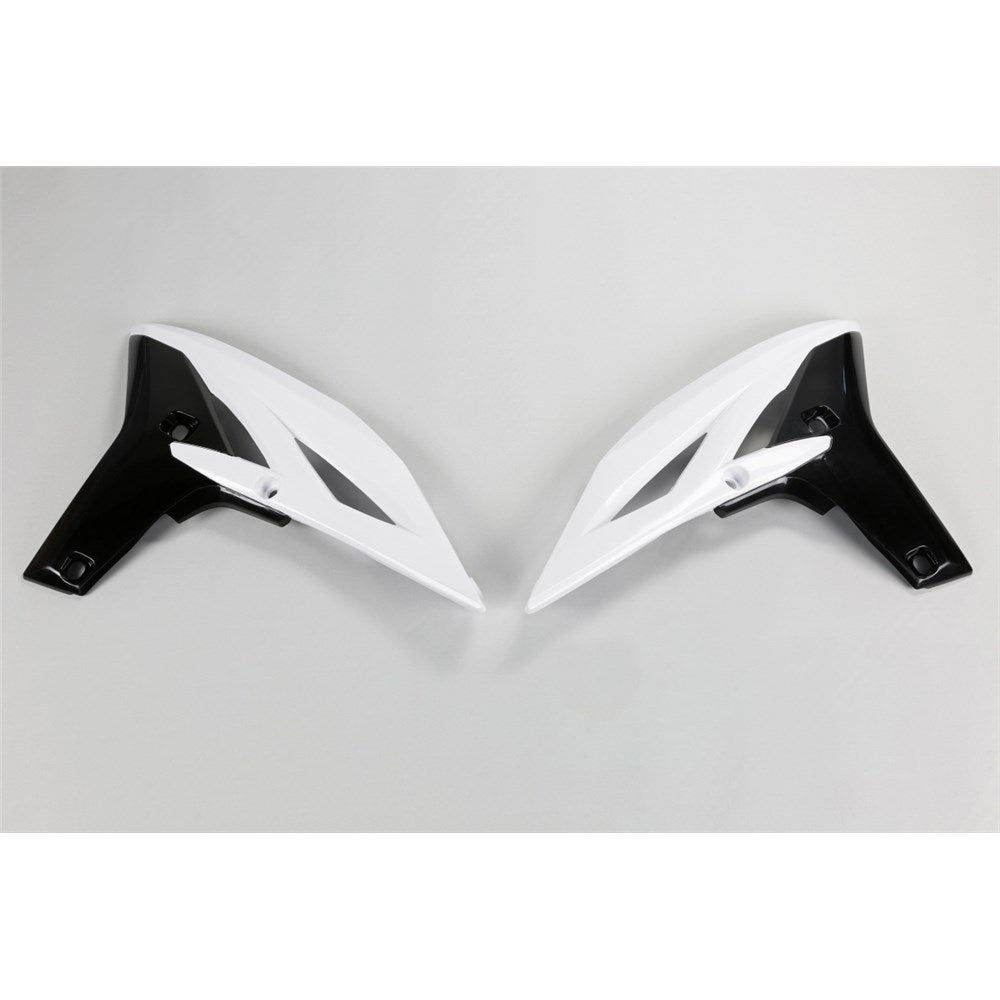 UFO YAMAHA RADIATOR SHROUDS YZF250 10 WHT [ONC01]