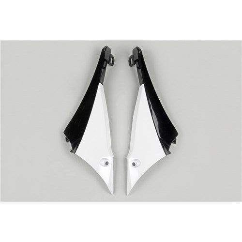 UFO YAMAHA RADIATOR COVER CONNECTORS REAR SHROUD YZF450 10 WHT # [ONC01]