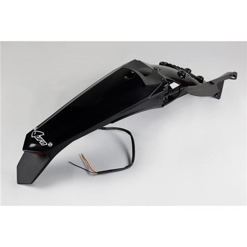 UFO YAMAHA REAR RENDER WITH LED T/LIGHT WR250F 15-19/450 16-18 BLK