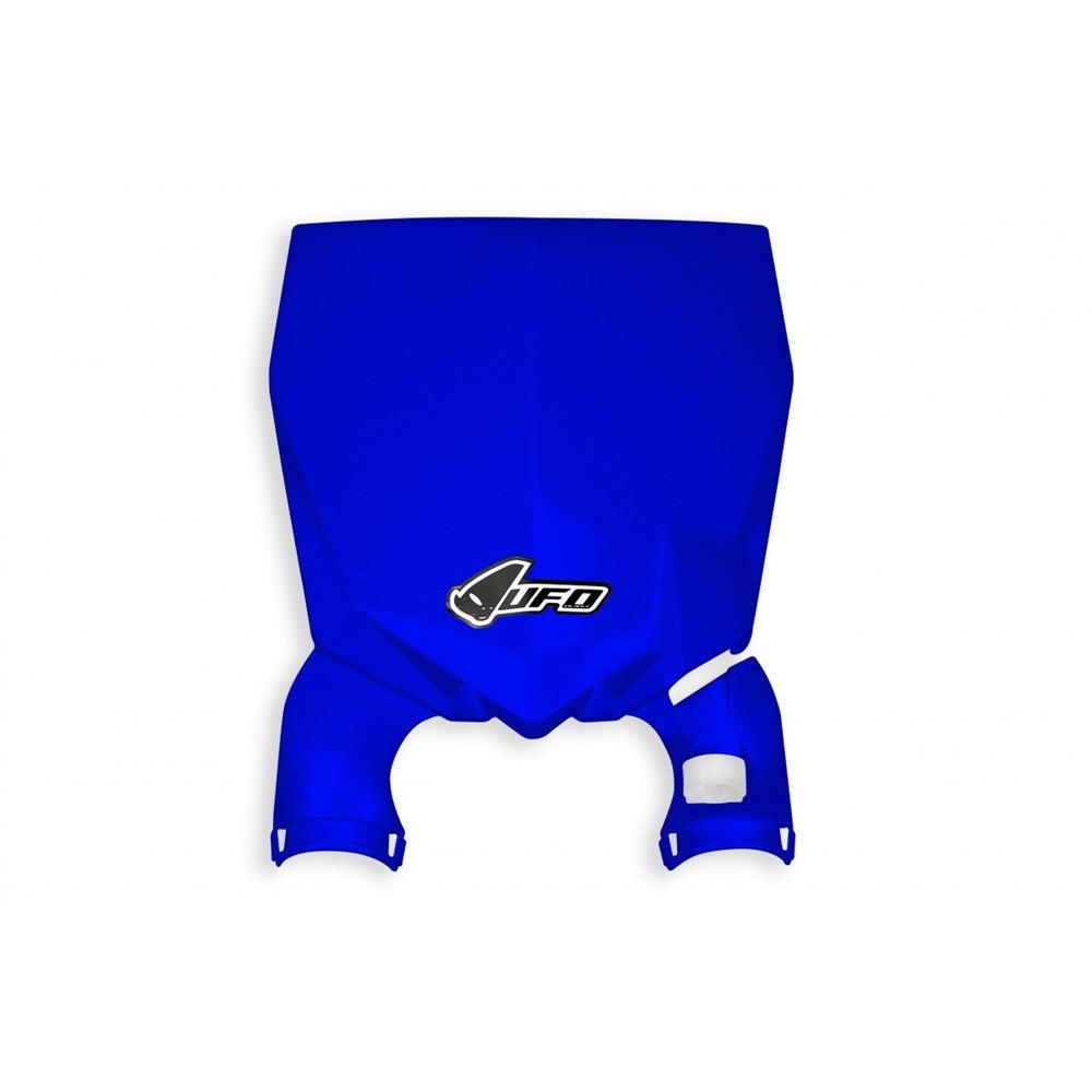 UFO YAMAHA STADIUM FRONT PLATE YZ125-250 15-18 /YZF250 10-18/450 10-17 (REFLEX BLU)