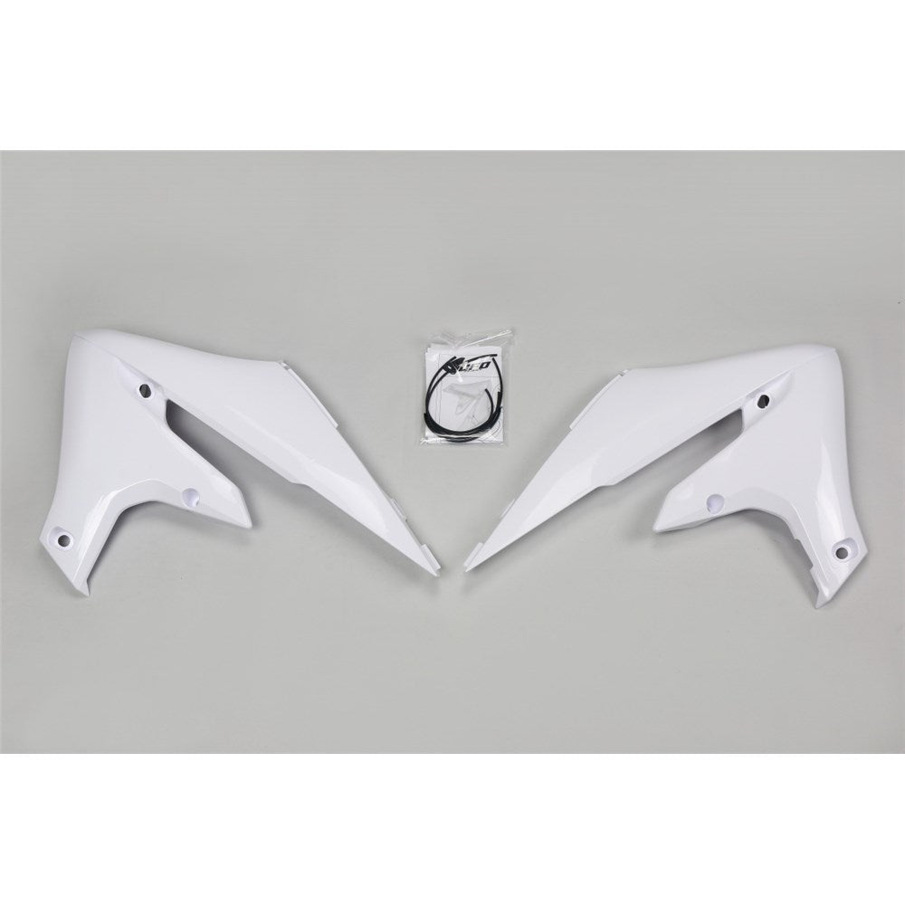 UFO YAMAHA RADIATOR SHROUDS YZF250 19-23 YZF450 18-22 WRF250 20-25 WRF450 19-25 WHT