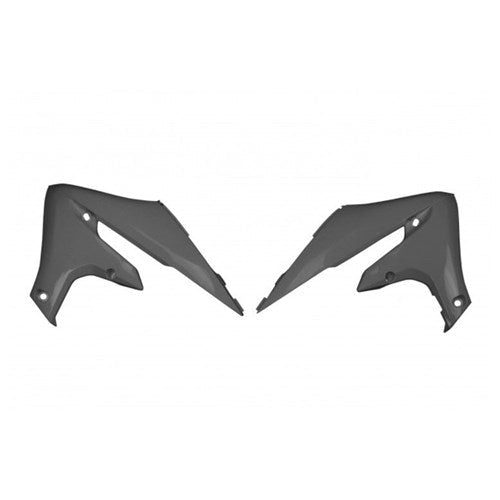 UFO YAMAHA RADIATOR SHROUDS YZF250 19-23 YZF450 18-22 WRF250 20-25 WRF450 19-25 (YZ GREY)