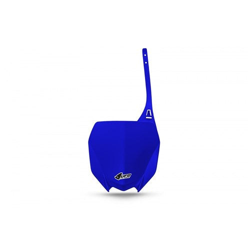 UFO YAMAHA FRONT NO. PLATE YZF250 19-23 YZF450 18-22 YZ125 22-25 YZ250 22-25 (REFLEX BLU)
