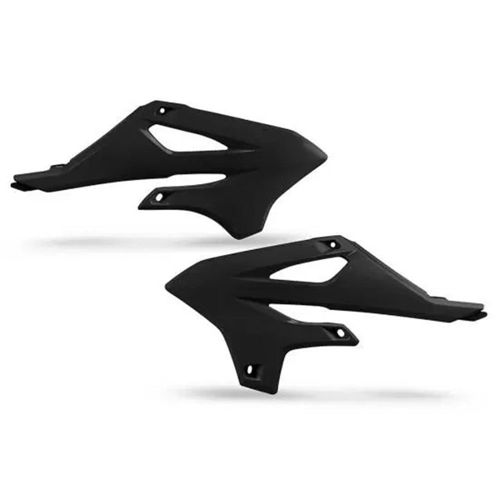 UFO YAMAHA RADIATORS COVERS YZ85 22-25 BLK