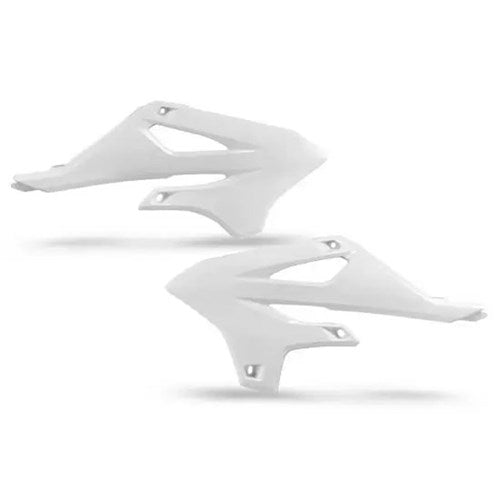 UFO YAMAHA RADIATORS COVERS YZ85 22-25 WHT