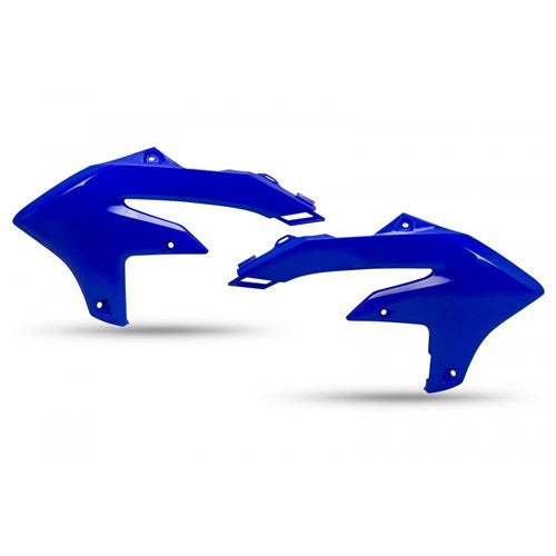 UFO YAMAHA RADIATOR SHROUDS YZF250 24-25 YZF450 23-25 BLU
