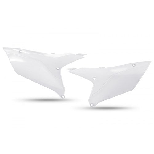 UFO YAMAHA SIDE PANELSYZF250 24-26 YZF450 23-26 WHT