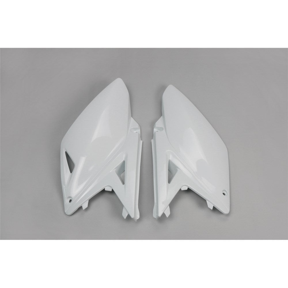 /UFO SUZUKI SIDE PANELS RMZ250 10-18 WHT