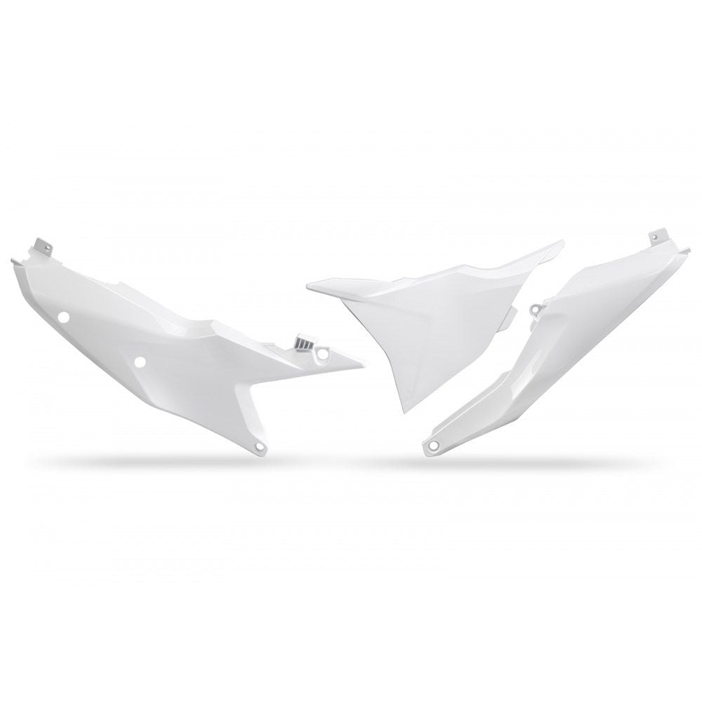 UFO KTM COMPATIBLE SIDE PANELS & AIRBOX COVER SX125/250/300 SX150 25 SXF250/350/450 23-25 (WHT)