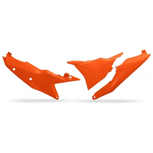 UFO KTM COMPATIBLE SIDE PANELS & AIRBOX COVER SX125/250/300 SX150 25 SXF250/350/450 23-25 (ORG)