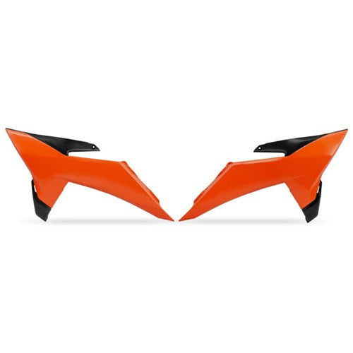 UFO KTM RADIATOR COVERS SX125 25 ORG