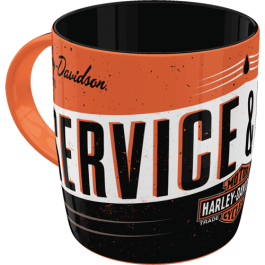 Harley-Davidson Service & Repair Ceramic Mug – 330ml by Nostalgic-Art