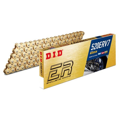 DID EXCLUSIVE RACING 520ERV7 GLD/GLD 120ZB (CTN10)