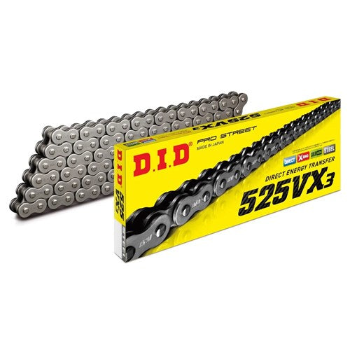 DID PRO STREET X-RING 525VX3 124ZB (CTN10)