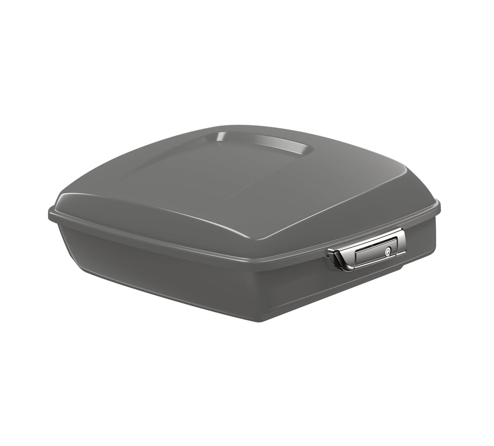 Harley-Davidson Chopped Tour-Pak Luggage - Dark Billiard Gray - Chrome Hardware