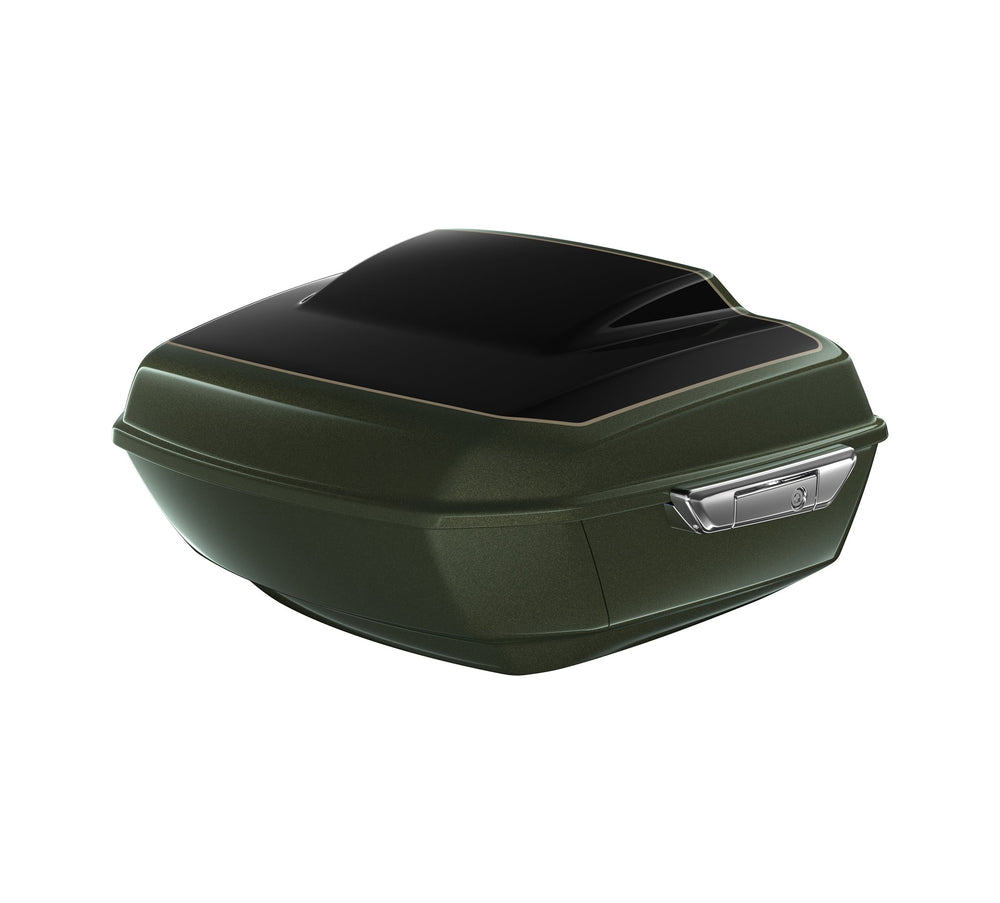 Harley-Davidson Grand Tour-Pak Luggage - Olive Steel Metallic/Vivid Black