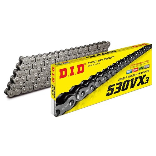 DID PRO STREET X-RING 530VX3 120ZB (CTN10)